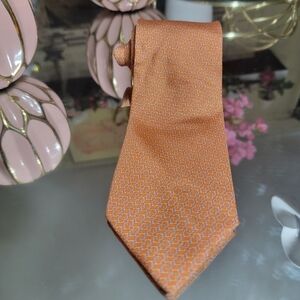 Salvatore Ferragamo all over print tie 100% Silk